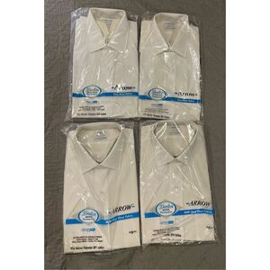 Arrow Decton Perma-Iron Men’s White Shirt 70’s NOS